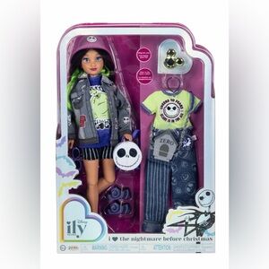 🦋🐣Disney Ily I Love The Nightmare before Christmas Deluxe Fashion Doll